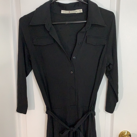 Tommy Hilfiger jersey button down dress - Picture 3 of 8